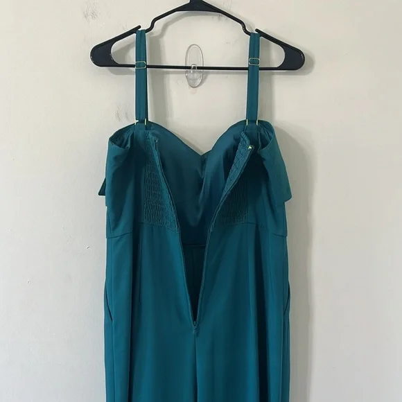 Lilly Pulitzer Kavia Jumpsuit Hosta Green Jumpsuit Size 8 NEW - Picture 9 of 11